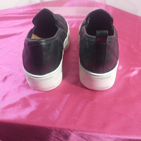 14TH & UNION Black Quilted Platform Sneakers Shoes Women’s Size 6M faux leather. - Picture 6 of 10